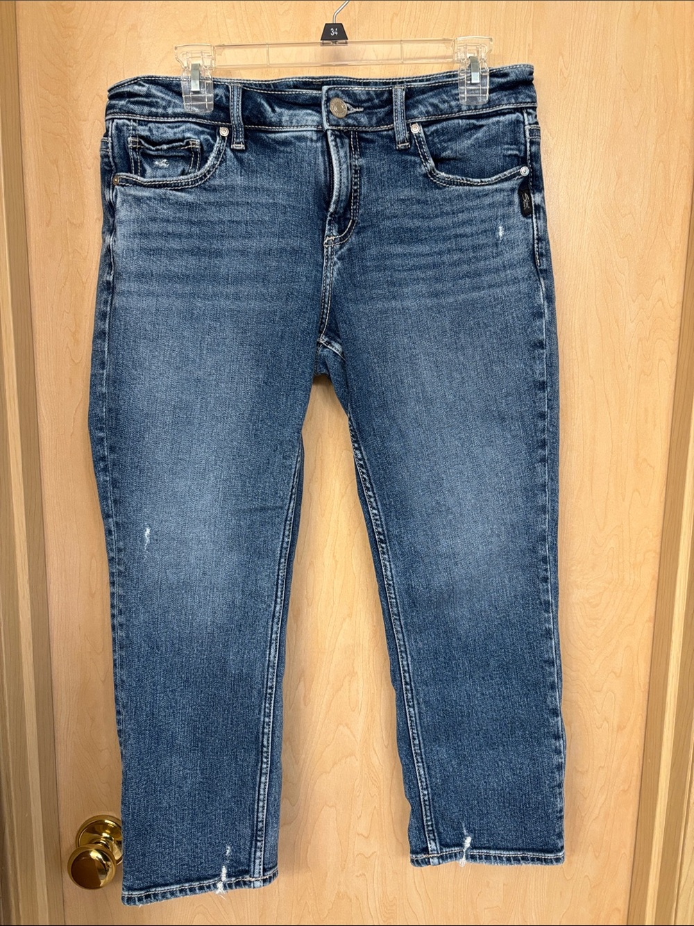 Silver Jeans Elyse Capri